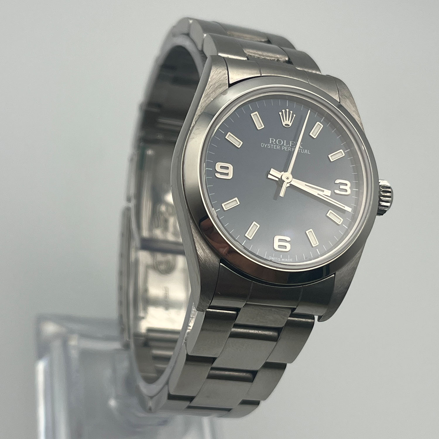 Rolex Oyster Perpetual 31MM Blue Dial Oyster Bracelet (77080)