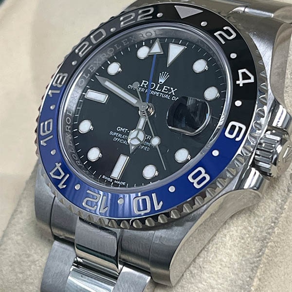 Rolex GMT-Master II "Batman" 40MM Black Dial Oyster Bracelet (116710BLNR)