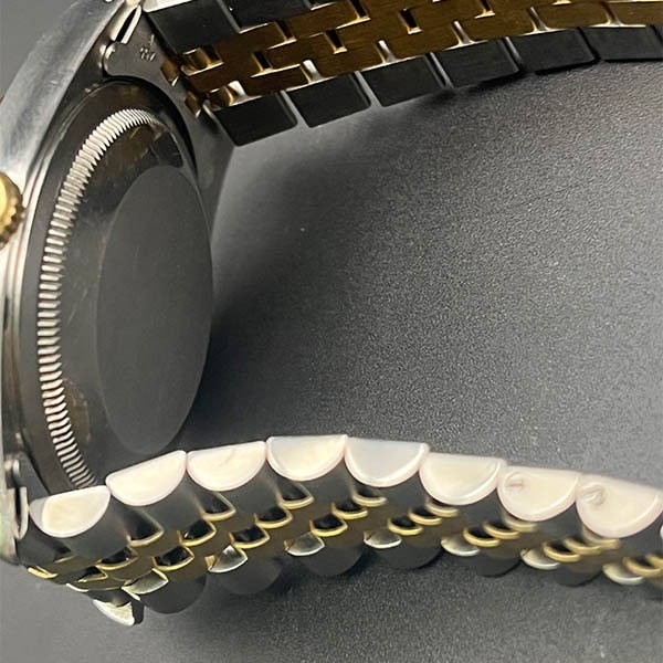 Rolex Datejust 36MM Silver Dial Two-Tone Jubilee Bracelet (16233)