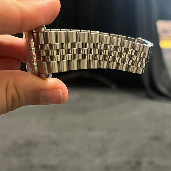 Rolex Datejust 36MM White Dial Steel Bracelet (1601)