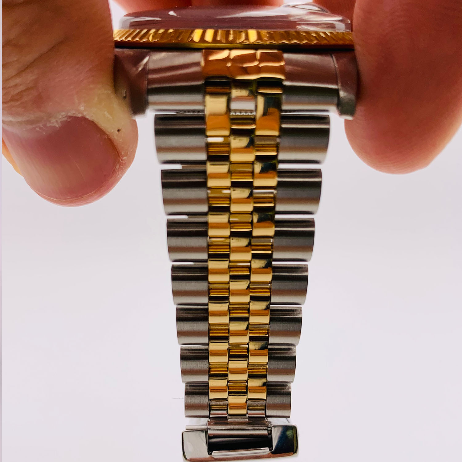 Rolex Datejust 36MM Aftermarket Green Dial Two-Tone Jubilee Bracelet (16013)