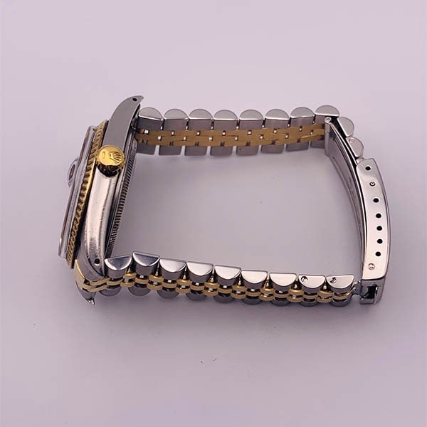 Rolex Datejust 36MM Aftermarket Silver Dial Two-Tone Jubilee Bracelet (16013)