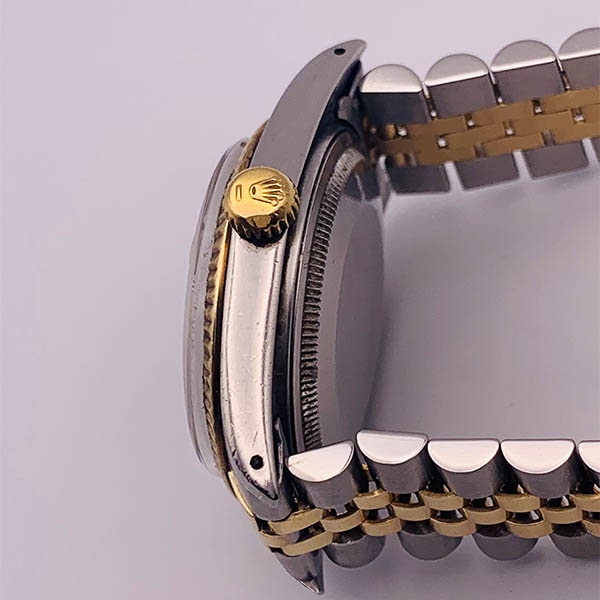 Rolex Datejust 36MM Aftermarket Silver Dial Two-Tone Jubilee Bracelet (16013)