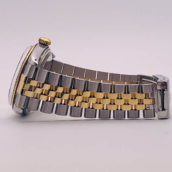 Rolex Datejust 36MM Aftermarket Silver Dial Two-Tone Jubilee Bracelet (16013)