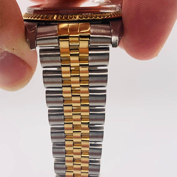 Rolex Datejust 36MM Aftermarket Silver Dial Two-Tone Jubilee Bracelet (16013)